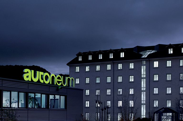 Building of Autoneum in Winterthur, Switzerland