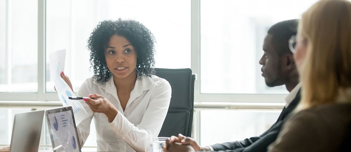 Business people in a meeting