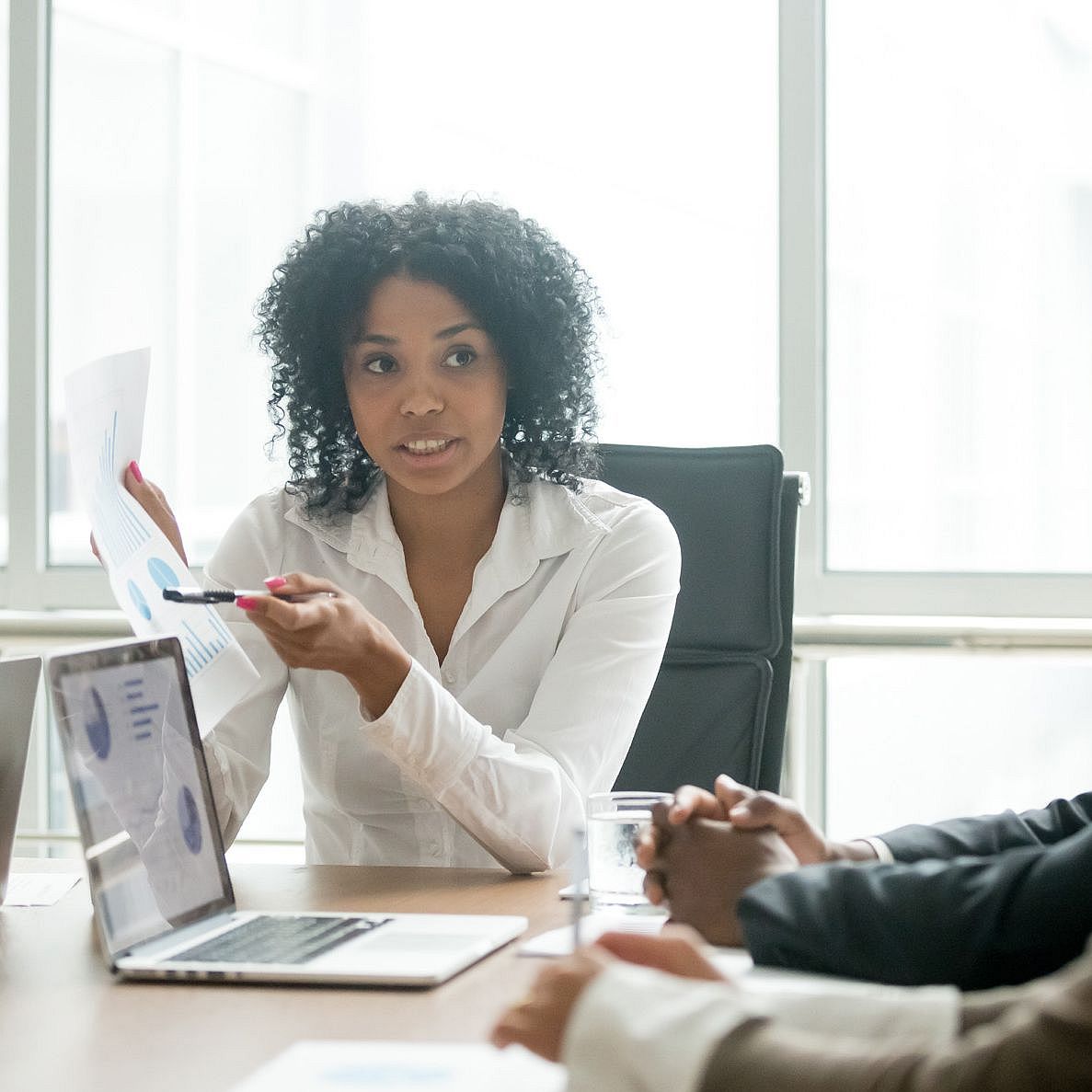 Business people in a meeting