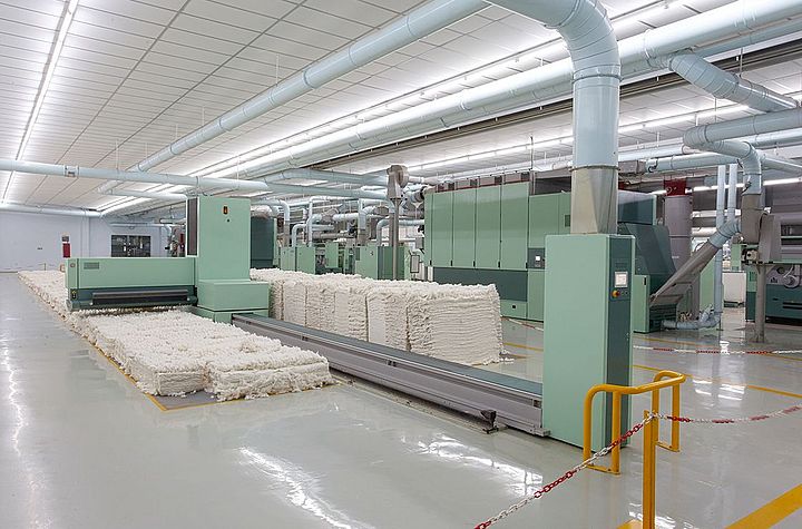 Rieter blowroom technology: VARIOline