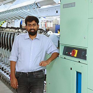 S. Mohamed Suhil, Geschäftsführer von MKAS Textile Pvt. Ltd.