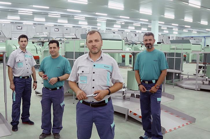 Rieter Kundenservice-Team