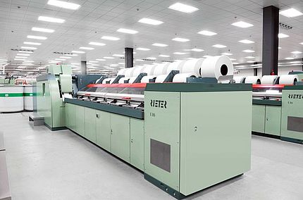 Neue Kämmmaschine E 86 von Rieter 