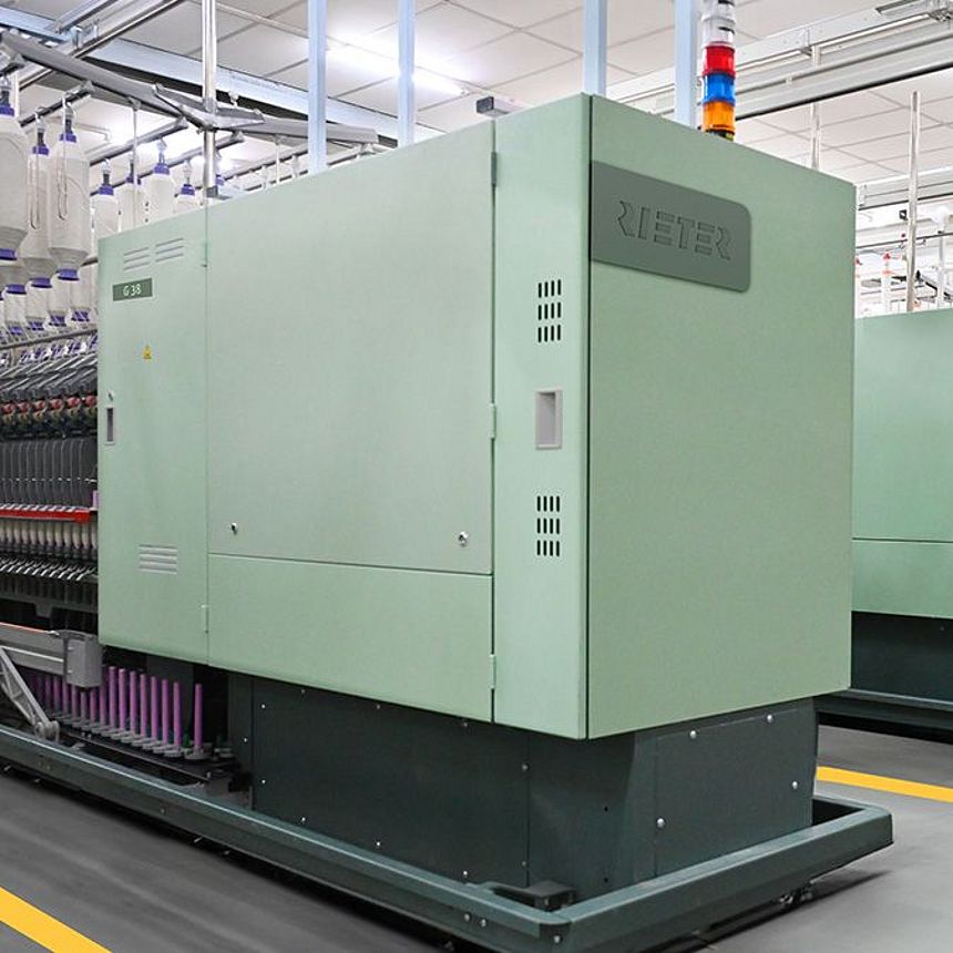 Ringspinnmaschinen G 38 mit SERVOtrail