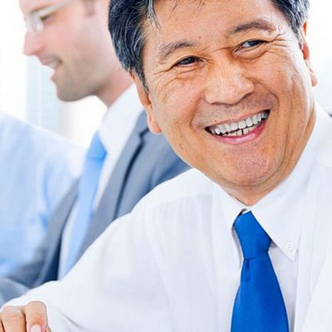 Smiling Business Men