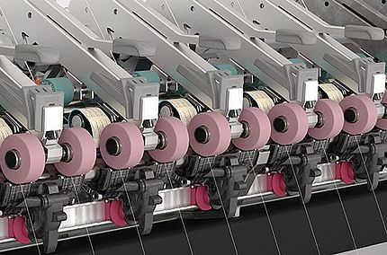 紧密纺装置COMPACTapron