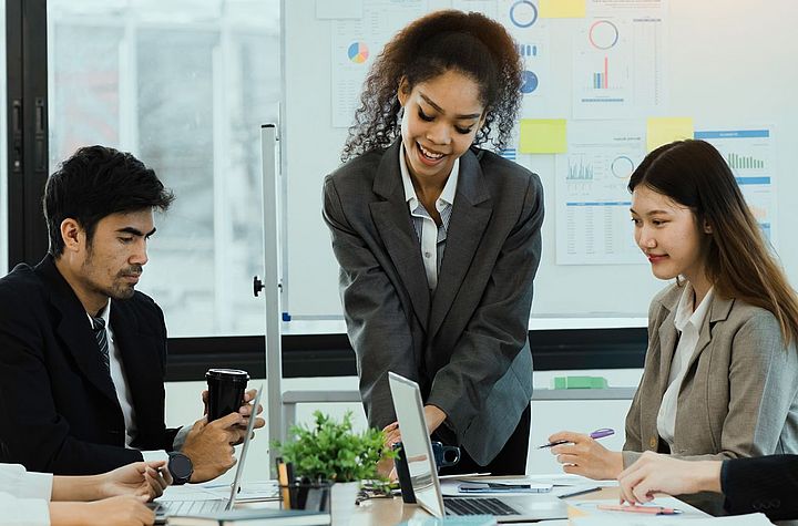 Business people in a meeting