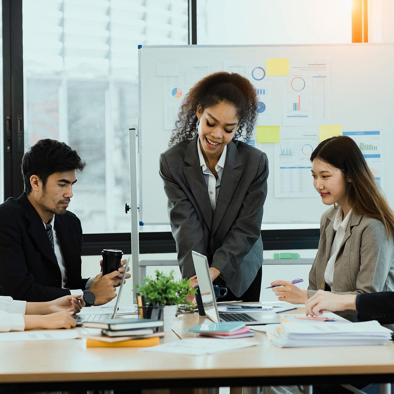 Business people in a meeting