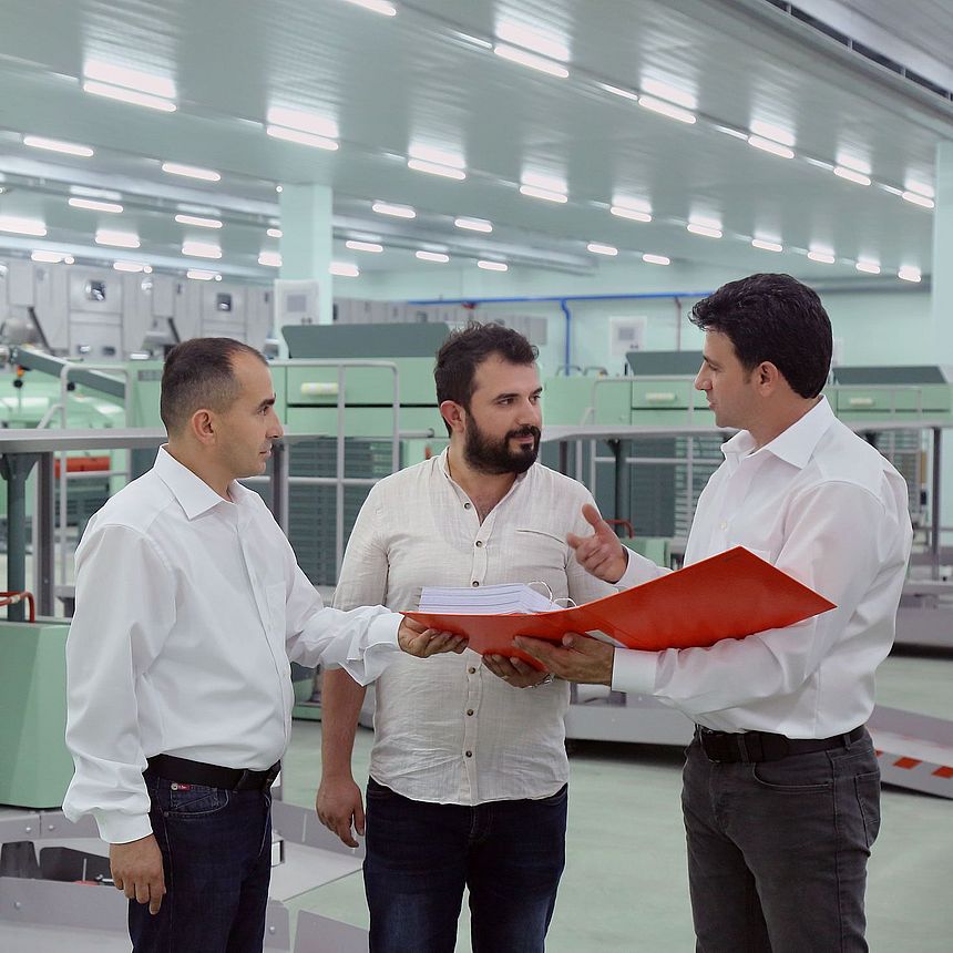 Rieter after sales service