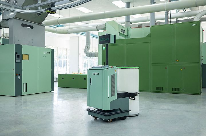 Fully automated can transport system SERVOcan