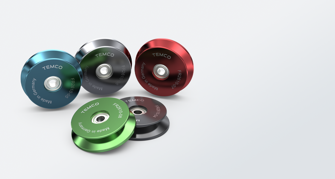 Guide Rollers FR for Hygiene Industry