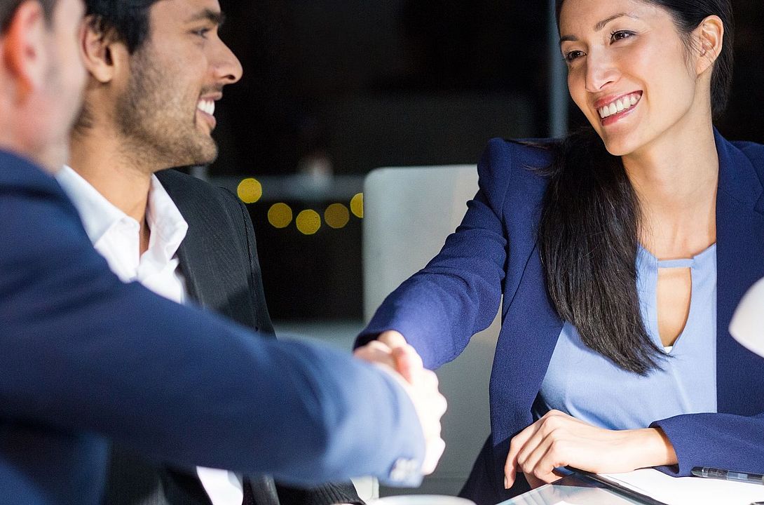 Business people (symbolic image)