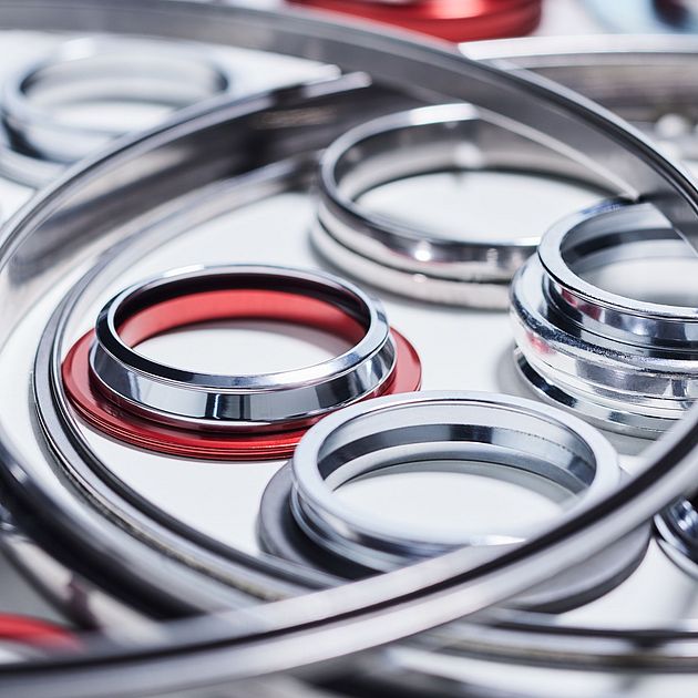 Bräcker Ringe für das Kurz- und Langstapelspinnen