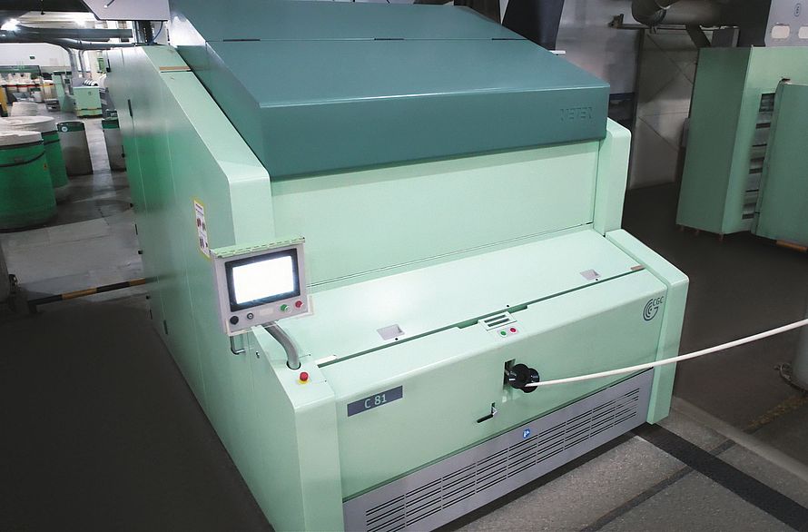 Rieter card C 81 at H.A. Fibres in Pakistan