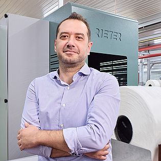 Alp Karakayali, mill manager at Burteks Tekstil, Türkiye