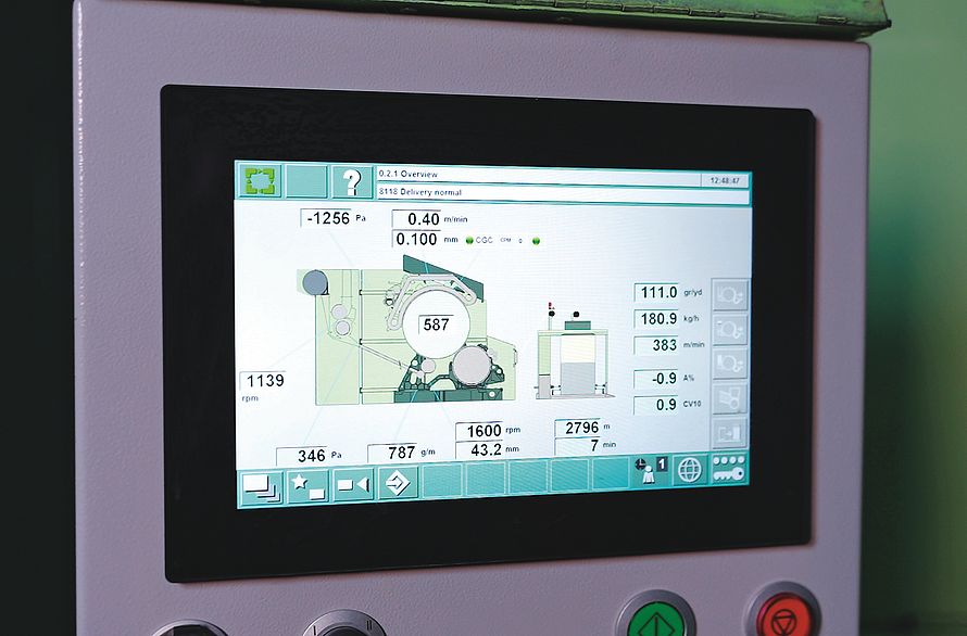 High production rate of 180.9 kg/h