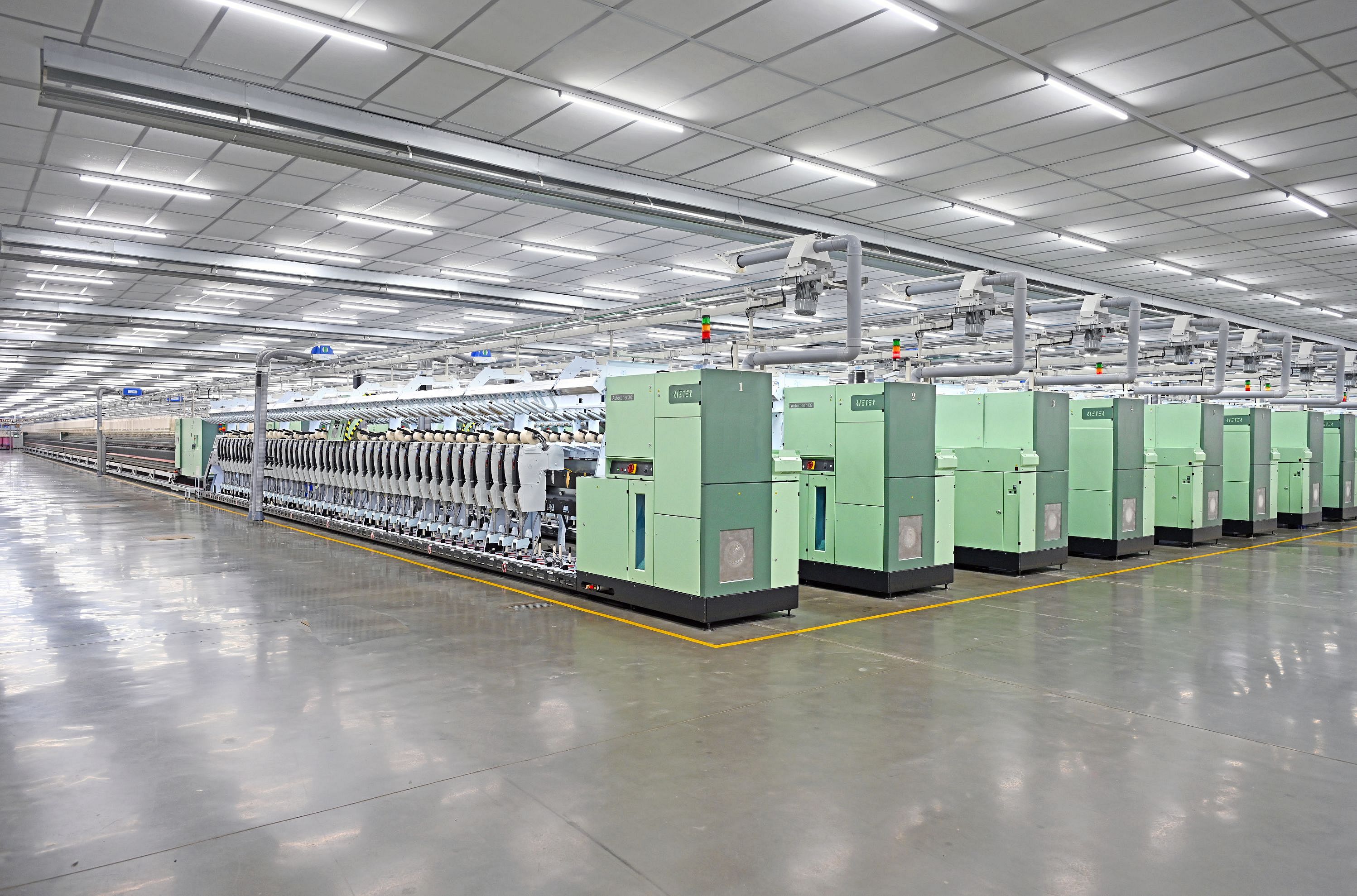 The latest Autoconer X6 machines working at a customer site