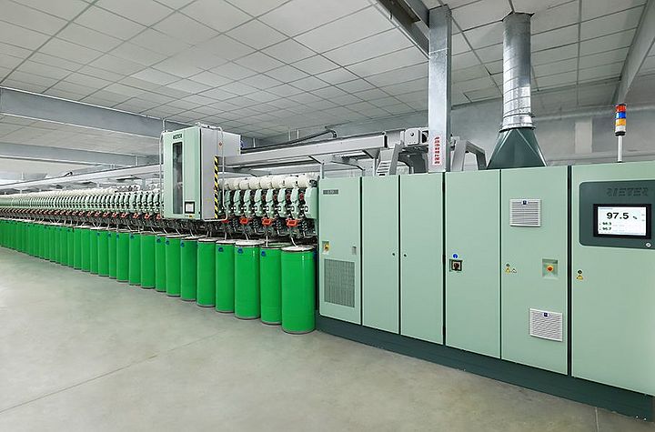 Automated air-jet spinning machine J 70