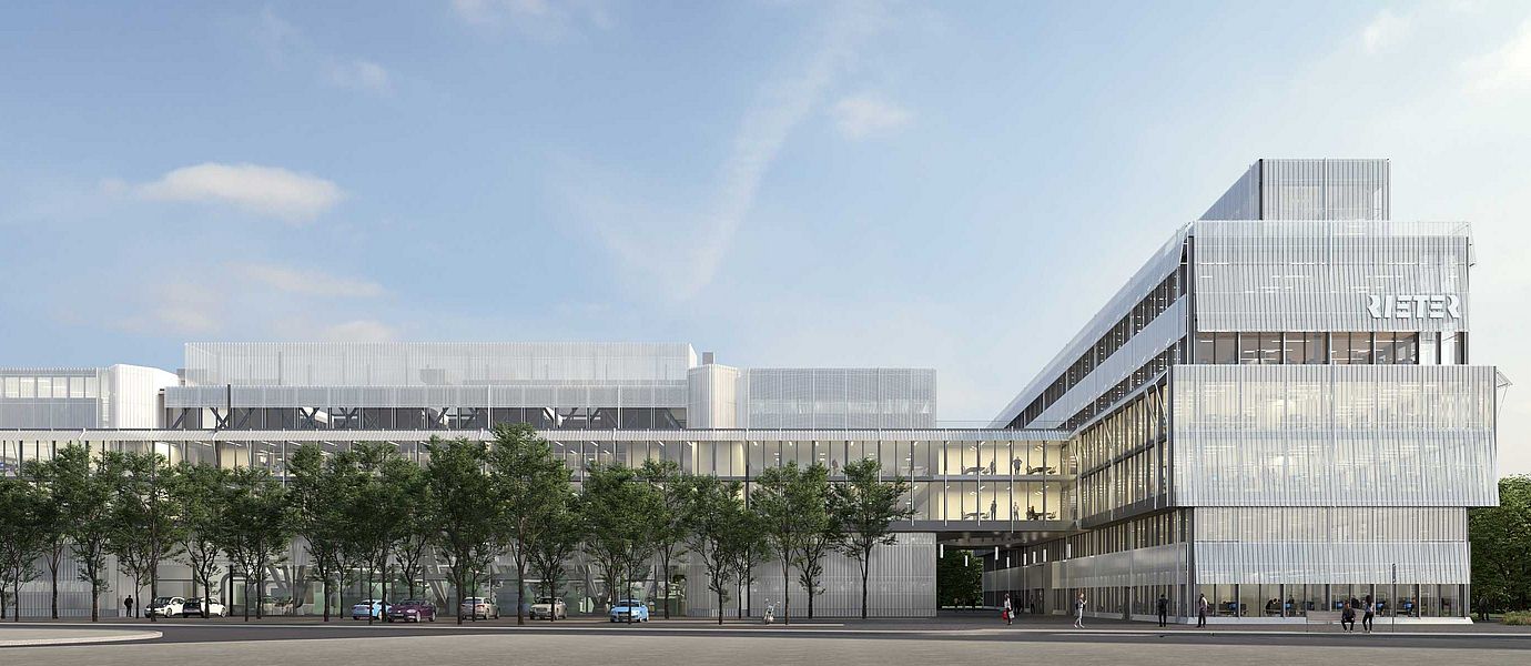 Visualisierung des Rieter-CAMPUS