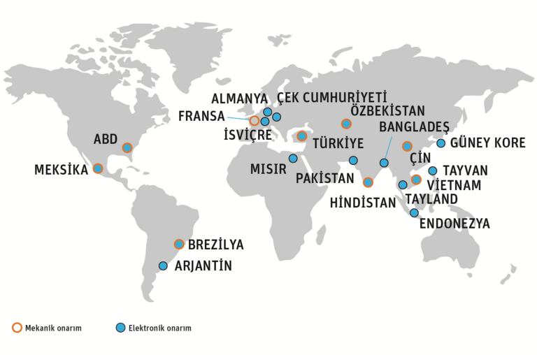 Repair service map